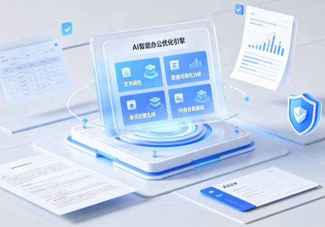 黄梅县AI重构现代办公体系 智能优化引擎助力企业轻量化高效运营