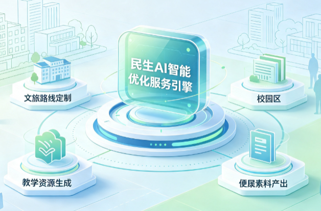 黄梅县AI普惠赋能民生服务 智能优化技术升级大众生活服务体验