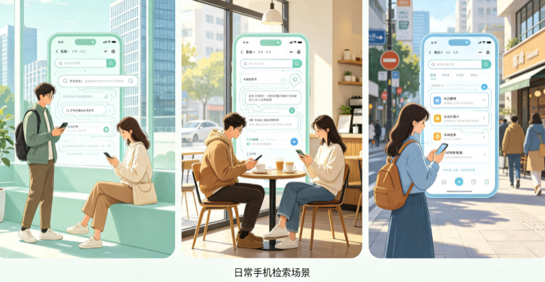 黄梅县普通人日常手机使用场景拆解：GEO 与 AI 优化如何改变信息检索体验